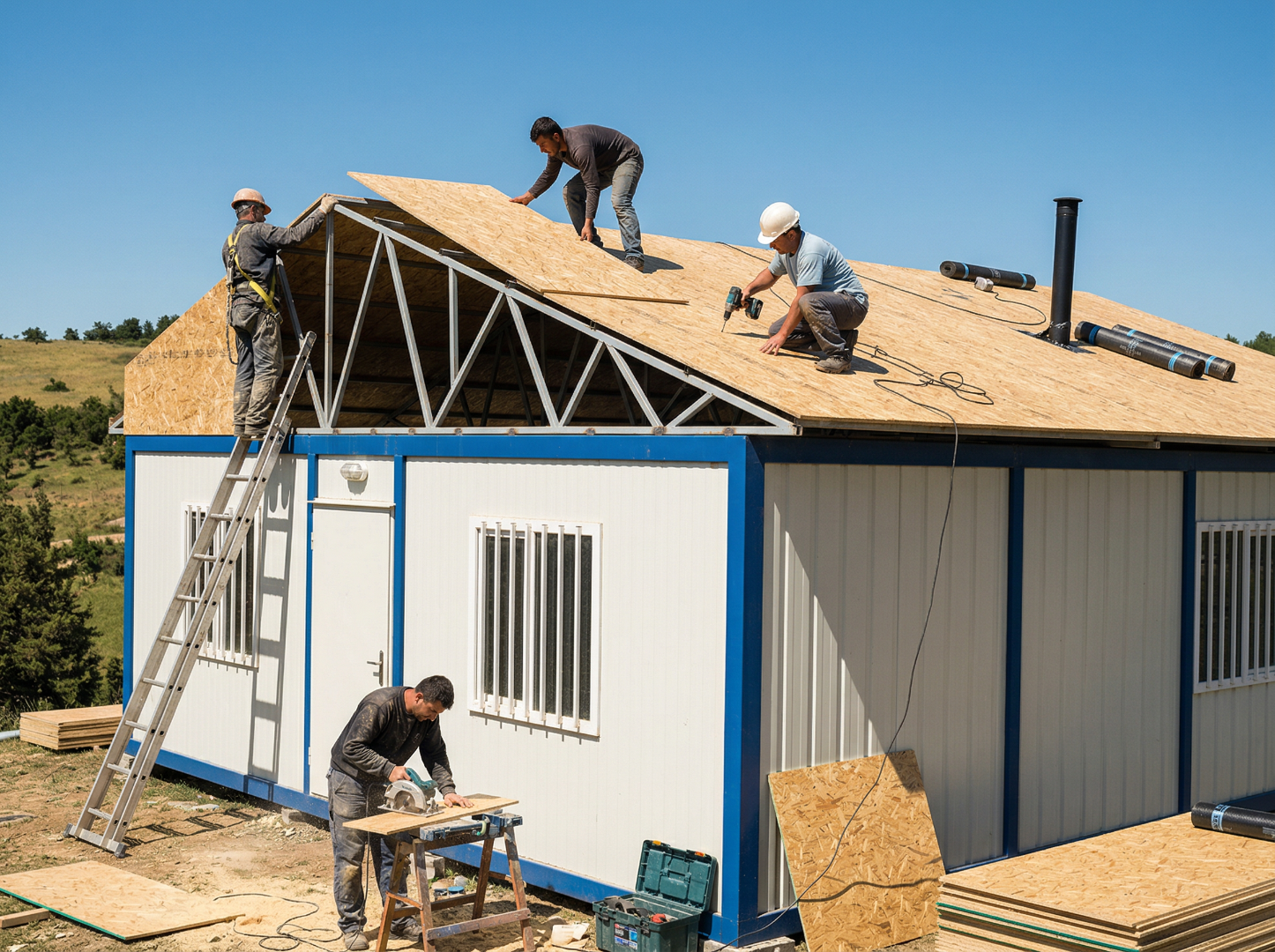 Konteyner Çatısı Tamiri
